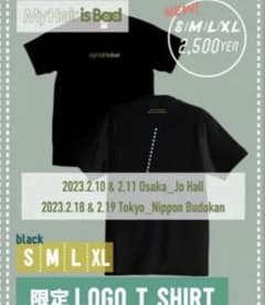 My Hair is Bad angel限定ロゴTシャツ ブラック XLのサムネイル