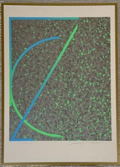 原健「RHAPSODY 47」石版画 5/40 直筆サイン#911-5のサムネイル
