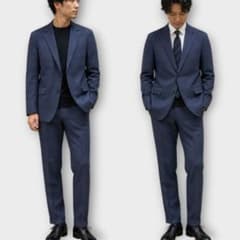 洗える】ORIHICA スーツ セットアップ A8 黒 オリヒカ ビジネス - メルカリ