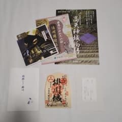 掛川城　限定販売❗　王将戦　藤井vs羽生　御城印のサムネイル