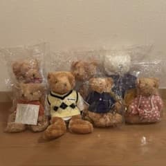 レクサスオリジナル テディベア ぬいぐるみ 7体セット まとめ売り