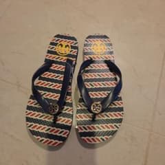 Tory Burch ビーチサンダル ロープ柄 ネイビーのサムネイル