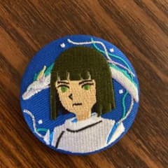 ジブリ　刺繍ブローチ　メンズver.のサムネイル