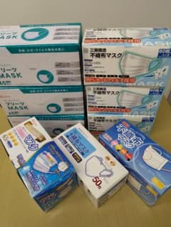 不織布マスク まとめ売り 9箱セットのサムネイル