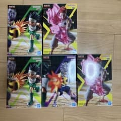 ハンターハンターフィギュアセット HUNTER×HUNTER フィギュア 5体セット - メルカリ