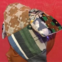 ミナペルホネン生地 ゆるターバンのサムネイル