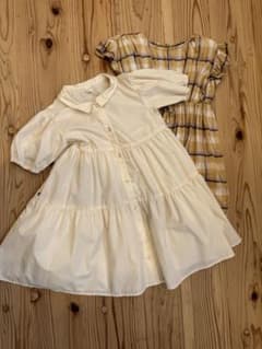 子供服 まとめ売り 半袖ワンピース 2点セット120cmのサムネイル