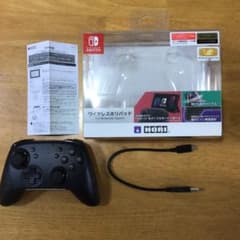 Switchワイヤレスコントローラー　ホリ　プロコン　HORI NSW-077のサムネイル