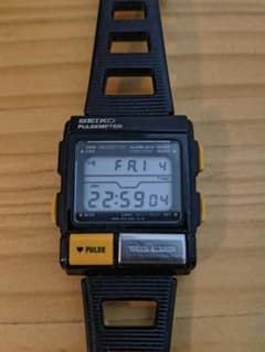 80s SEIKO パルスメーター デジタル腕時計 中古 エイリアン2のサムネイル