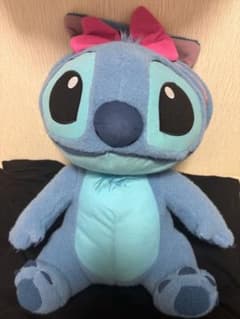 スティッチ ぬいぐるみ ピンクのリボンのサムネイル