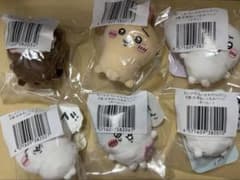 Chiikawa Chiikawa Lottery Prize E: Full Body Plush Badge Complete Set (All 6 Types)