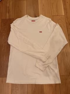 Supreme スモールボックスロゴ 長袖Tシャツ ホワイト S - メルカリ