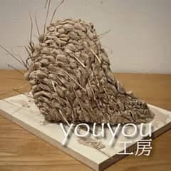 本家youyou工房★超リアルなツバメの人工巣★板貼りタイプ★本年新作テスト品のサムネイル