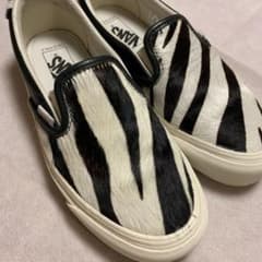 shimashima0706様専用　VANS バンズ スリッポン ゼブラのサムネイル