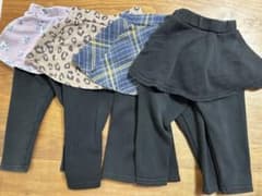 保育園　ever closet スカッツ 4枚セット 90cm