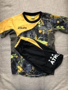 美品 アスレタ ATHLETA 上下 140 サッカー フットサルのサムネイル