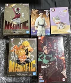 【新品未開封】鬼滅の刃 フィギュア 5体セット まとめ売りのサムネイル