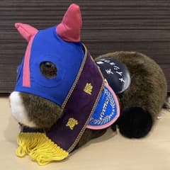 メイショウサムソン ぬいぐるみ AVANTI 天皇賞 Sサイズ 競馬 ウマ娘