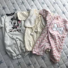 新生児 ロンパース 2wayオール 3枚セットのサムネイル