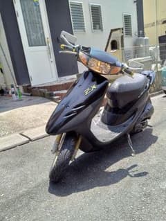 神奈川 部品交換多数 本物ZX ディオ AF35 2st スクーター 原付 50