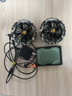 エアソフトファン2個セットとバッテリーのサムネイル
