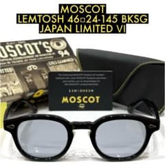 【極美品】日本限定完売 モスコット レムトッシュ 49BKS 14 JPNLTD 極美品】限定完売 モスコット レムトッシュ 46 BKSG JPNLTD Ⅵ - メルカリ