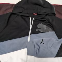PUMA キッズ ジップアップパーカー 160cmのサムネイル