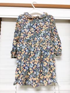 next☆100㎝☆花柄ワンピース☆2〜3才のサムネイル