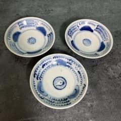 古伊万里　なます皿　骨董　３点のサムネイル