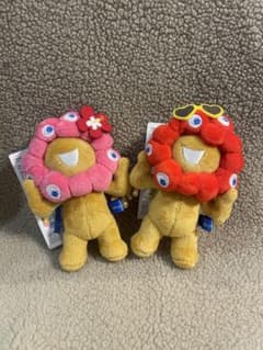 ミャクミャク ボールチェーンマスコット 日焼け推しカラー2体セットのサムネイル