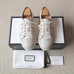 付属あり・ツリー付属】Gucci 426189 GGキャンバス スニーカー 7 