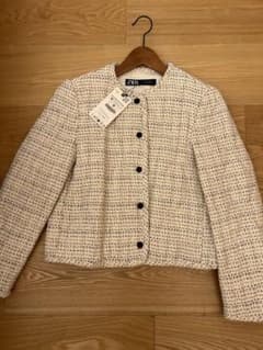 ZARA ツイードジャケット Mサイズ ¥9,690のサムネイル