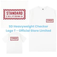 限定】【完売】SD Heavyweight Checker Logo T - メルカリ