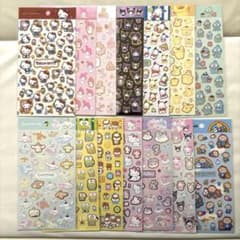 【最新作】　サンリオ　箔押シール　全14種　コンプリートセットのサムネイル