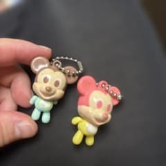 ディズニー ミニマスコット キーホルダー 2個セットのサムネイル