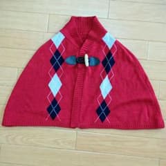 コムサ☆アーガイルポンチョのサムネイル
