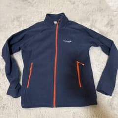 mont-bell キッズ フリースジャケット ネイビー 150のサムネイル