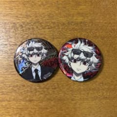ガチアクタ ルド 黒スーツ 缶バッジ 2個セットのサムネイル