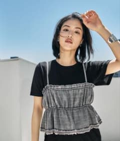 レプシィム 高橋愛さん着用アイテム AIR デニムビスチェ - メルカリ