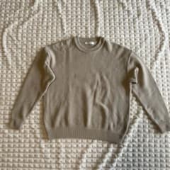 PUBLIC TOKYOウォッシャブル　コットンセーター／ベージュのサムネイル