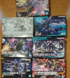 HG ガンプラ 7点セット まとめ売り - メルカリ