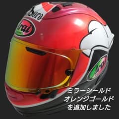 新品 Arai RX−7X ケニー・ロバーツ カスタムペイント Rスポイラー装着