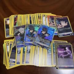 UNION ARENA 呪術廻戦 カードまとめ売り 黄色 デッキパーツ - メルカリ
