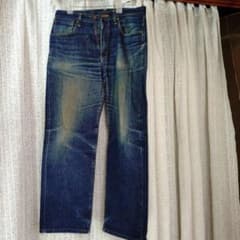 EDWIN 505X デニム 38x34 ダークブルーのサムネイル