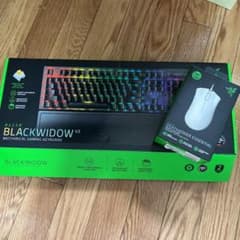 RazerBlackWidow v3 キーボード＋マウス完全美品のサムネイル
