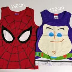 タンクトップ　セット　スパイダーマン　バズライトイヤーのサムネイル