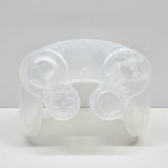 【互換品】ゲームキューブコントローラー　GCコン　シェル外装　クリア　スケルトン