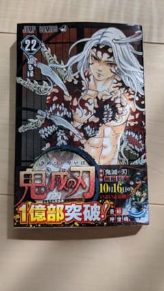 鬼滅の刃 22　特典なし コミックのみ 通常版 開封済 送料込みのサムネイル