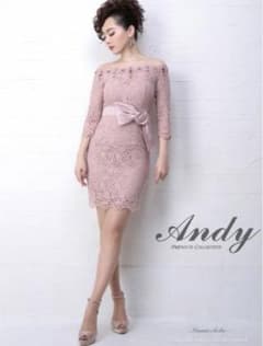 値下げしました！Andyキャバドレス　備品　ナイトドレスのサムネイル