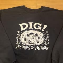 DIG!RECORD&VINTAGE スウェット Lサイズ - メルカリ